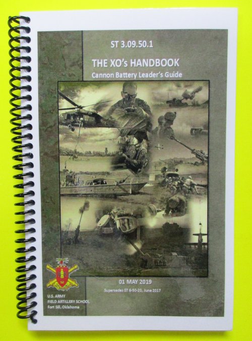 XO's Handbook - 2019 - Cannon Battery Leader's Guide - mini - Click Image to Close